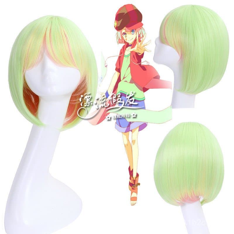 Peruca de Cosplay Teto Gradient de No Game No Life 352