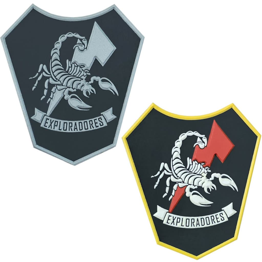 Distintivo Emborrachado Exploradores