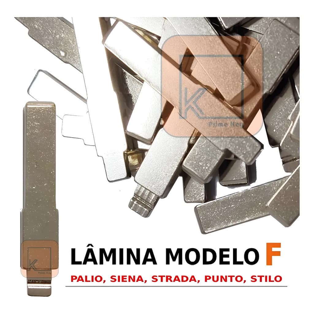 Lâmina Modelo F Pantográfica Fiat Para Canivete Adaptação Original