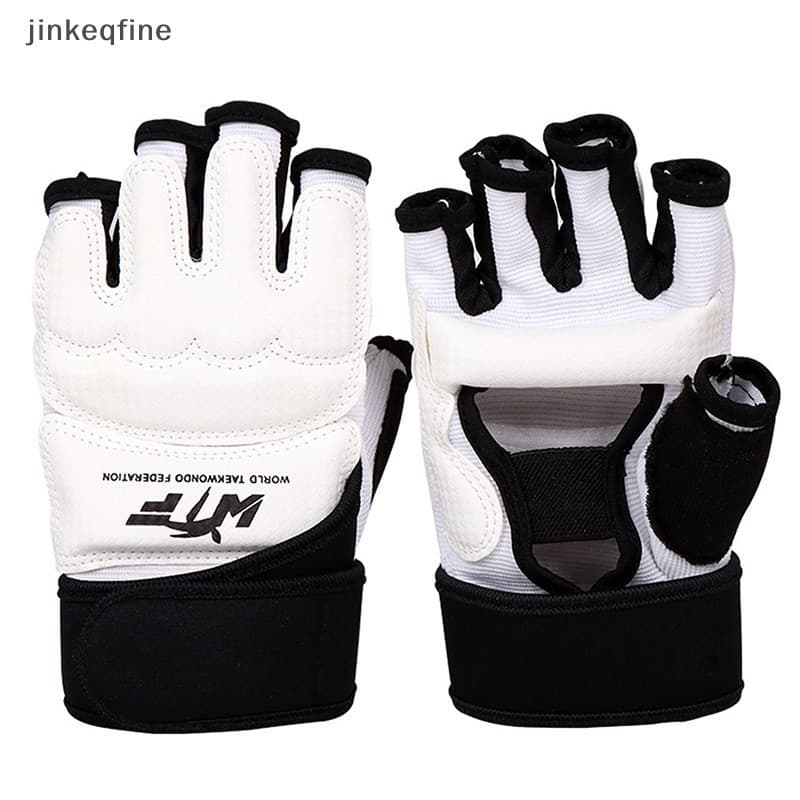Jfbr Taekwondo Couro Pé Luvas Karate Sparring Fãs de Futebol Boxe Artes Marciais Meias de proteção para adultos QDD