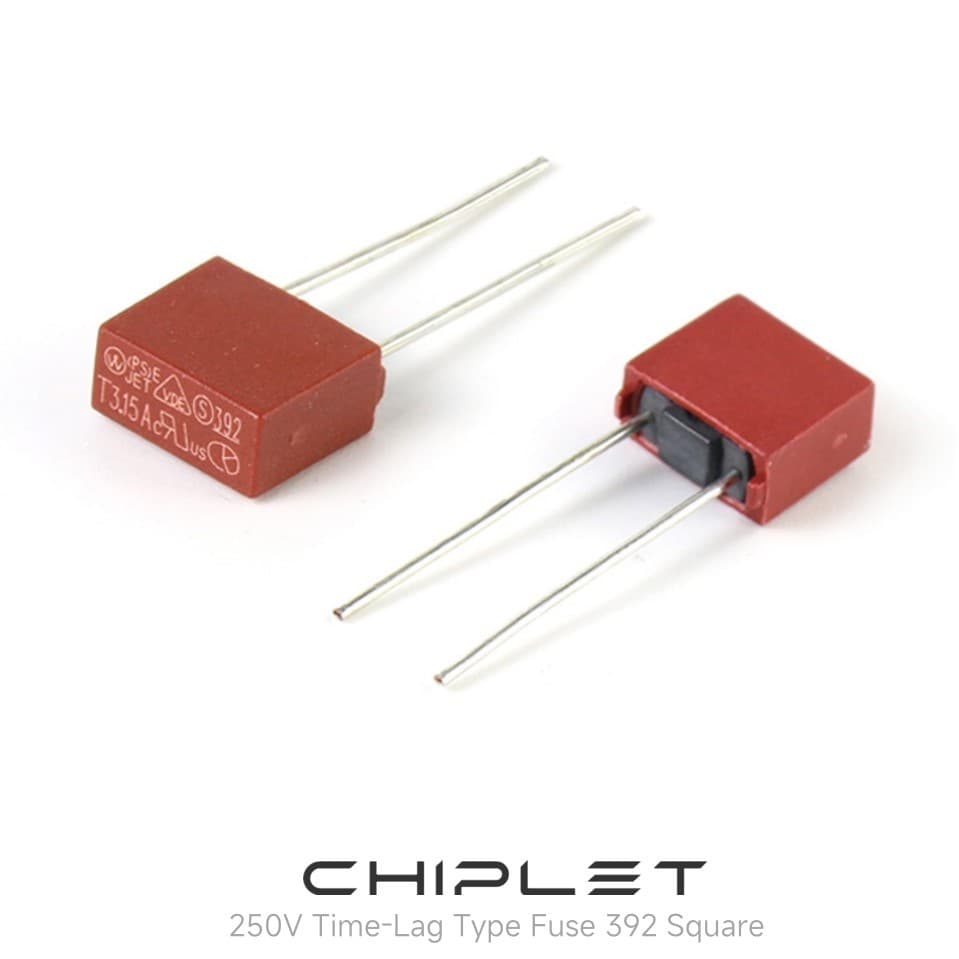50/100pcs 392 Fusível 2A 1A 3.15A 4A 5A 6.3A 250V De Plástico Quadrado T2A LCD TV Placa De Alimentação Fusíveis Comument