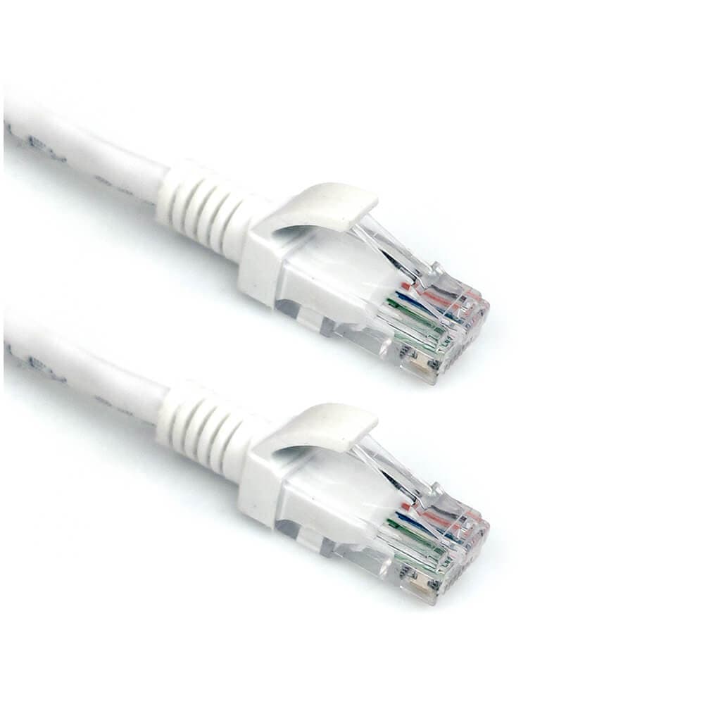 Cabo de Rede Patch Cord CAT6 2,5M Branco PC-ETH6U25WH Plus Cable
