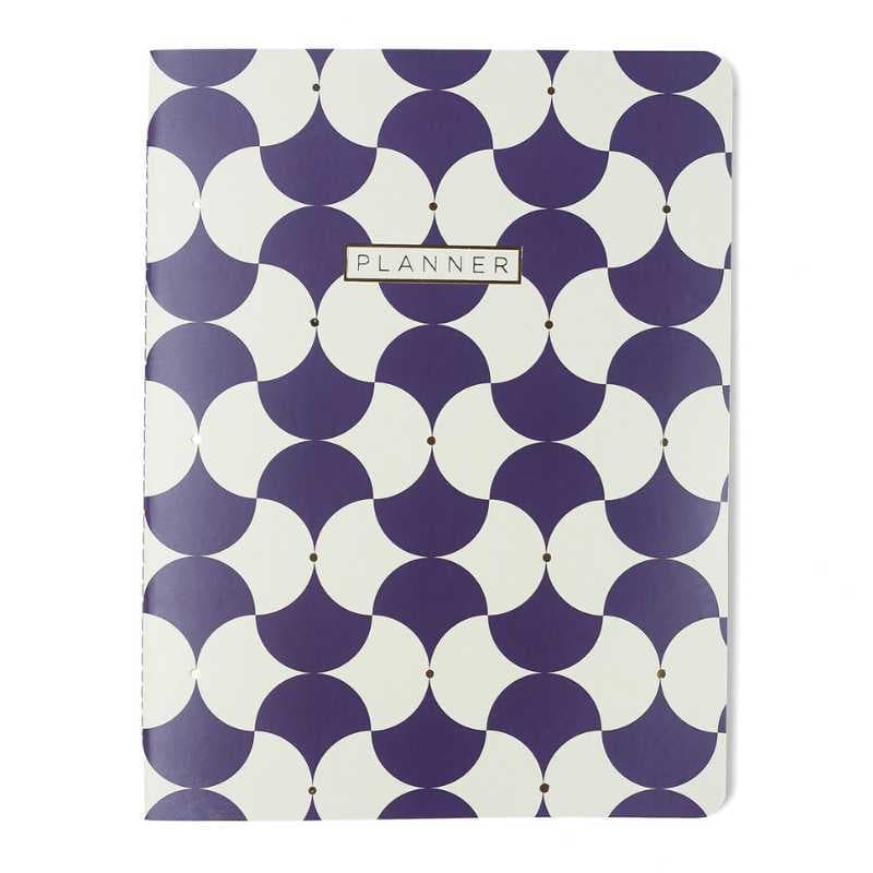 Agenda Planner Mensal Permanente Brochura Cicero 19x25 cm Revista 80 Fls Mês Semana