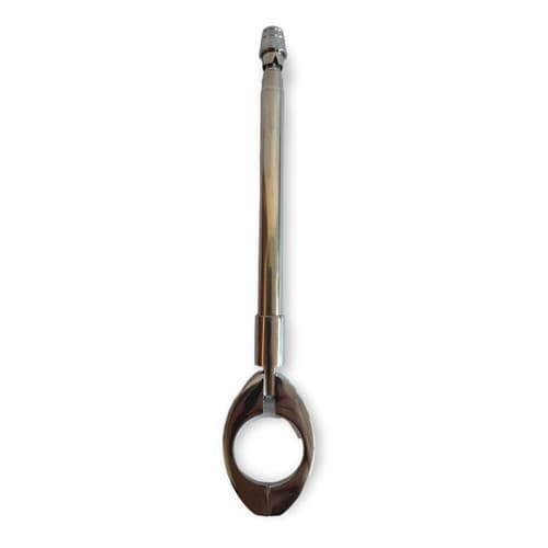 Antena Corta Pipa Moto Retrátil Anti Cerol Aço Inox Guidão