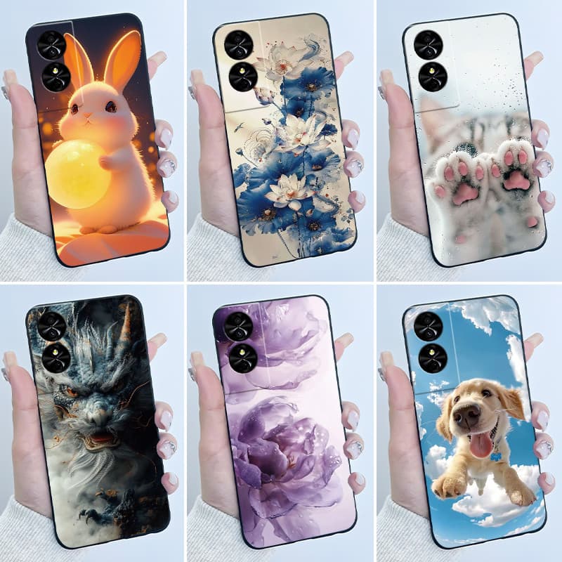Invólucro Para TCL 40 Nxtpaper 4G/Cl 50 SE Caso De Telefone Estético Luxo Bonito Legal Meninos Meninas Preto Fosco Macio