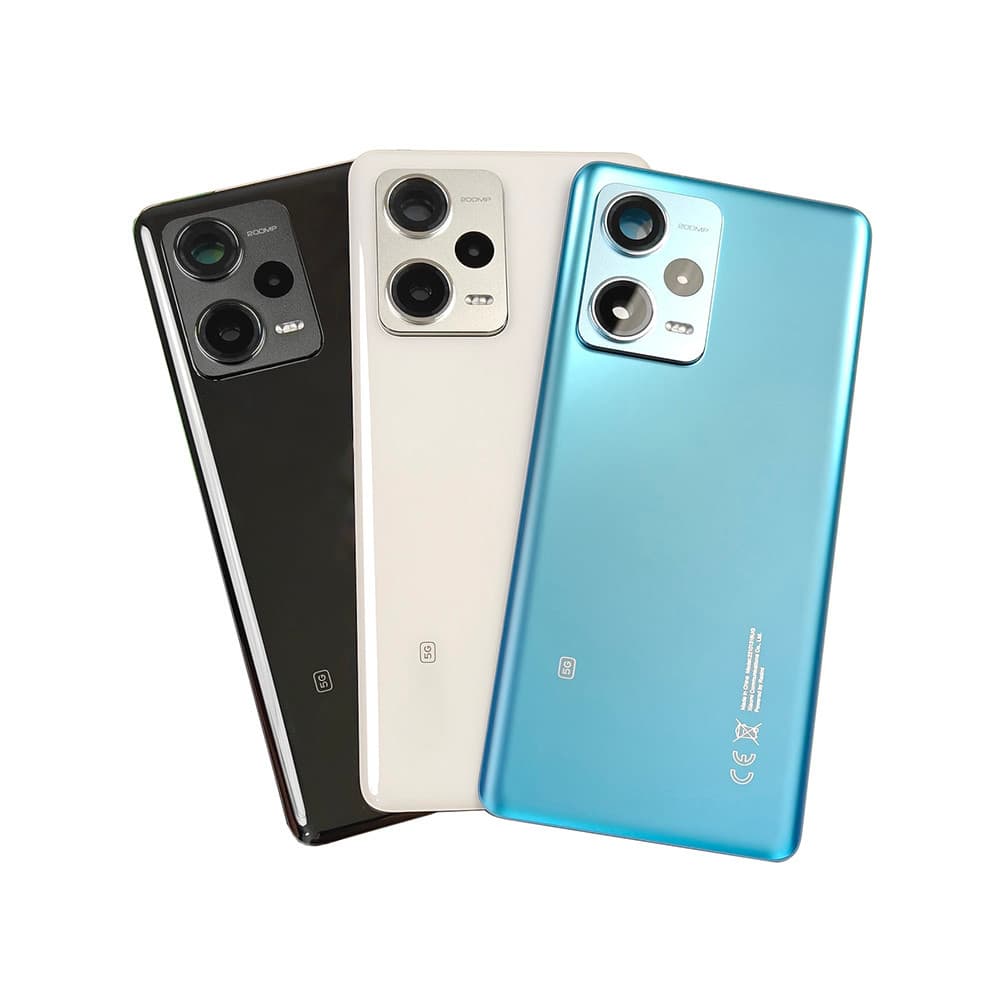 Note12 Pro Plus Capa De Vidro Traseira Para Xiaomi Redmi Note 12 + 5G , Caixa De Bateria Dura De Substituição Da Porta ,