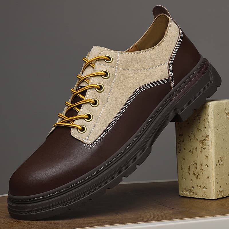 Macacão americano sapatos tamanho grande sapatos masculinos casuais de sola grossa dedo do pé grande Martin sapatos masc