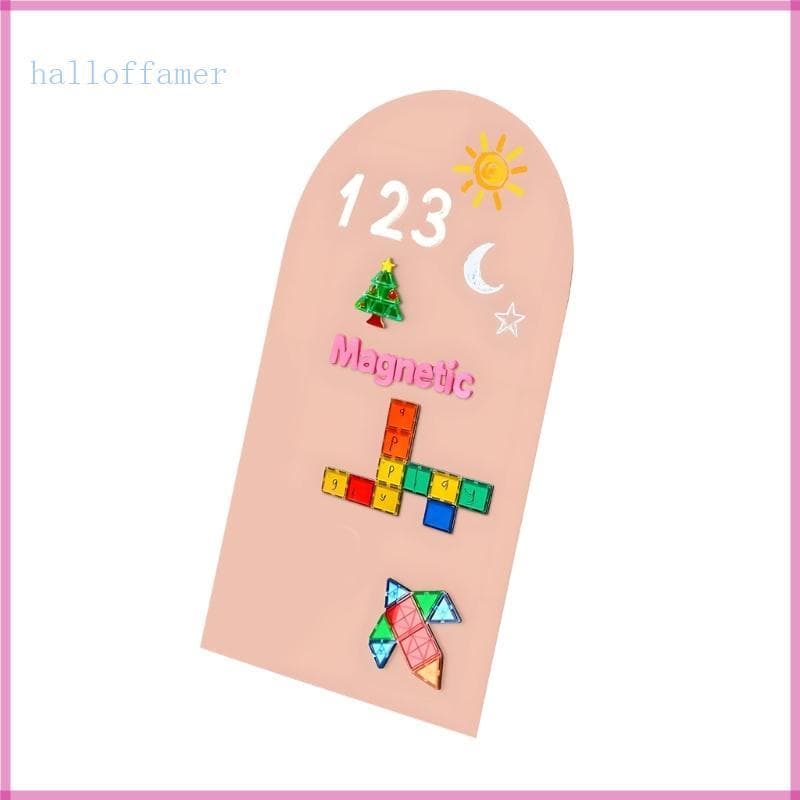 Halloffamer 80x40cm Decalque Parede Adesivo Espuma Magnética Apagável Para Quarto Criança