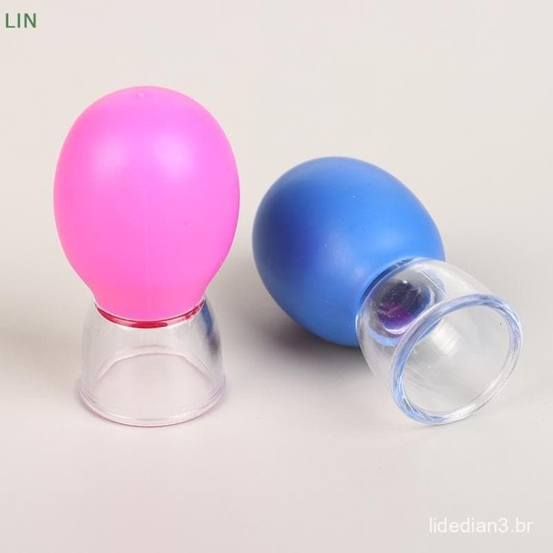 5pcs Bola de Massagem de Silicone Adequada para Corpo, Rosto, Pescoço, Massageador de Olhos Cuidado em Frasco a Vácuo