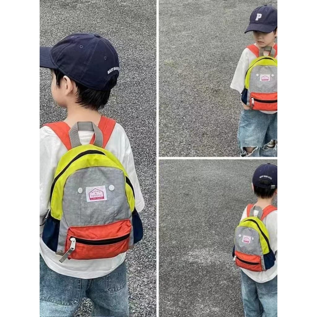 Crianças mochila meninos novo estilo pequena mochila meninas leve passeio mochila de viagem jardim de infância moda na m