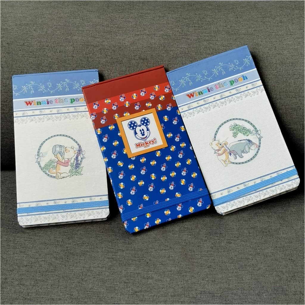 Caderno de estudante de desenho animado, caderno de notas de alta qualidade, alça de papel grossa, bloco de notas de bol