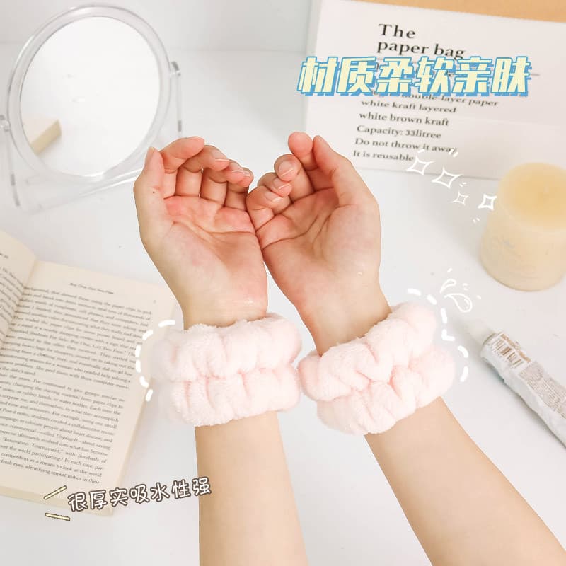 Pulseira para lavagem facial ~ Lavar não há mais gotejamento à prova d'água à prova de umidade e à prova d'água para man