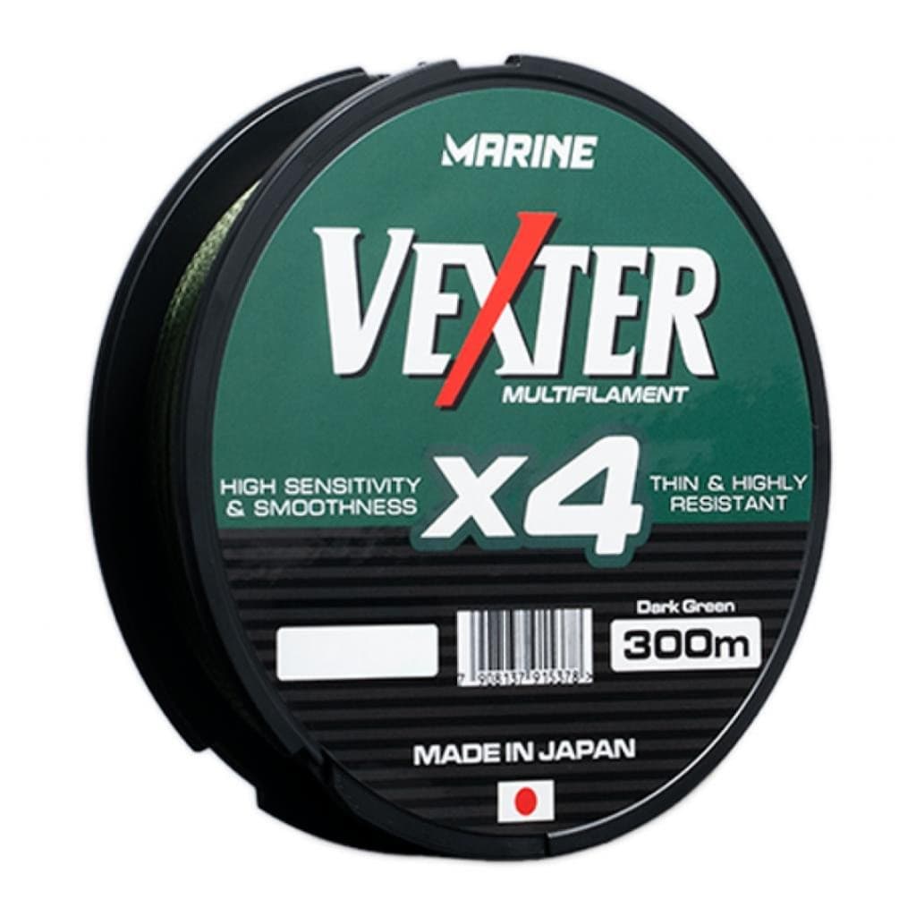 Linha Para Pesca Vexter X4 Verde 50lb 300 Metros Marine Sports