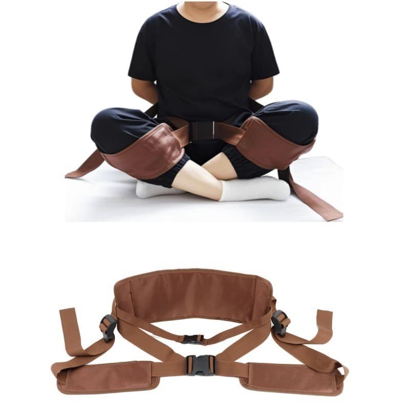 Nova prática de Yoga tiras de meditação coluna correta cinto de meditação exercício belas nádegas cinta de ligação ataca