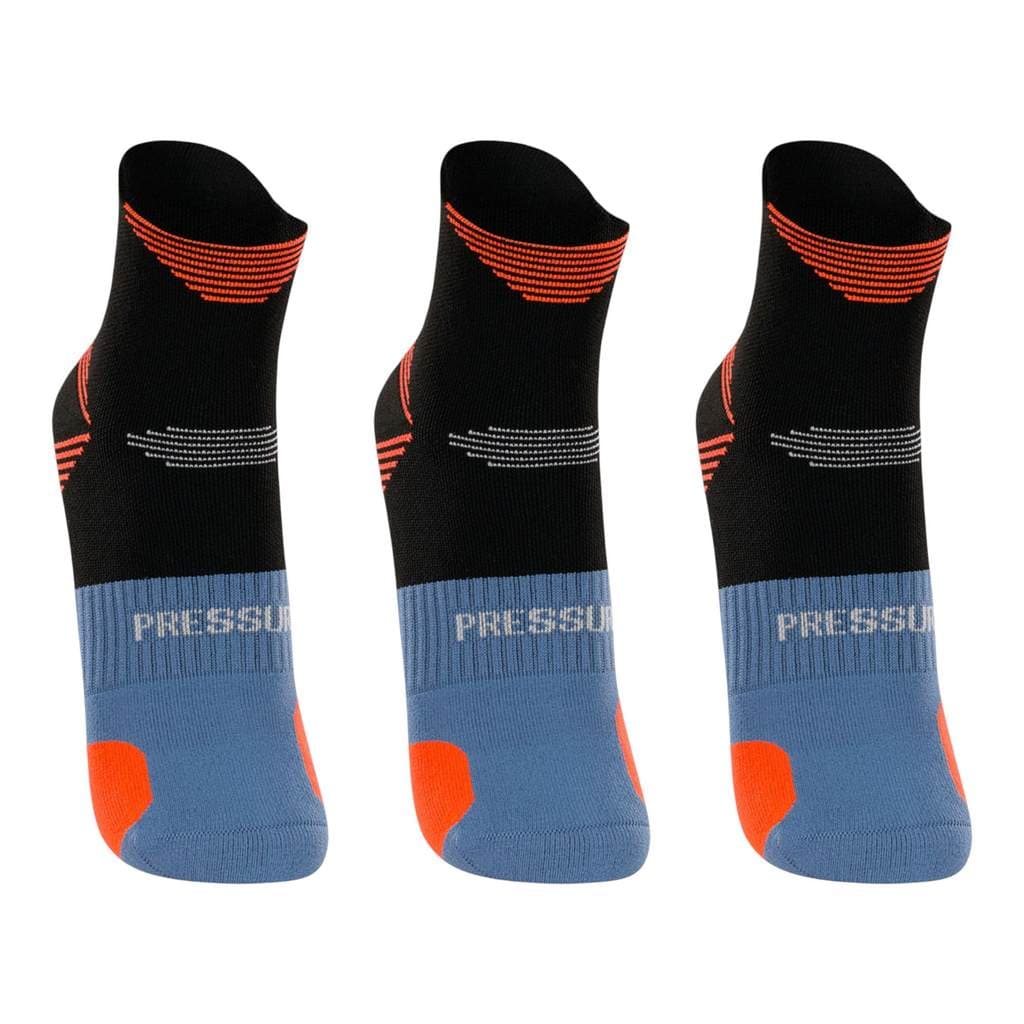 Kit 3 Pares Meia Lupo 15424 Running Power Fit Anti Bolha
