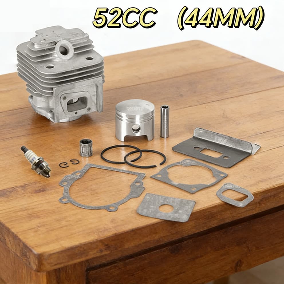 Kit Cilindro Pistão Roçadeira Gasolina 52cc A 65cc 44mm Universal