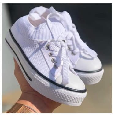Tênis Meia Casual Feminino Estrela Slip On Leve e Calce 34 ao 39