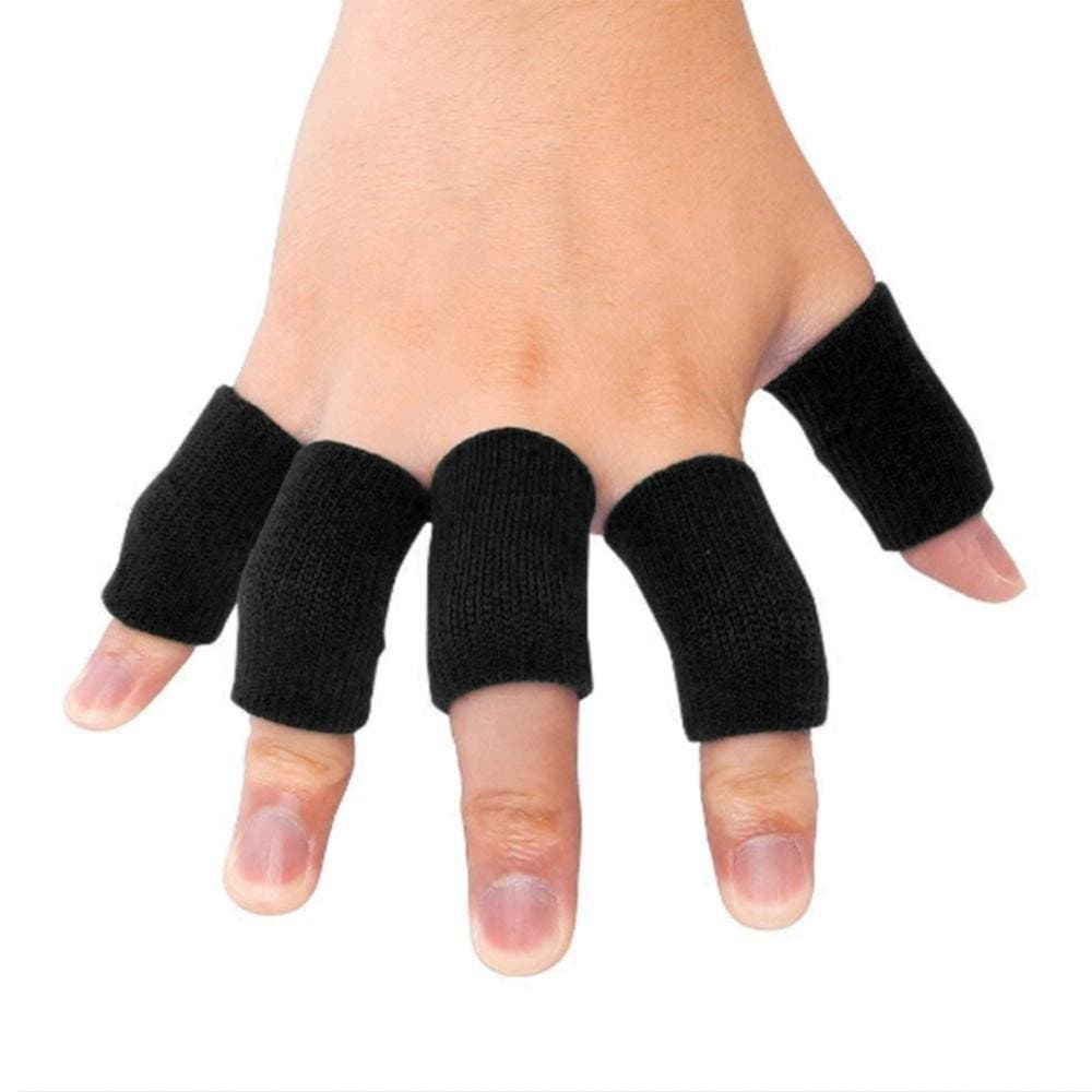 Protetor de Polegar com Suporte para os Dedos, Adequado para Artrite, Faixa Elástica Respirável, Adequado para Vôlei X2Z