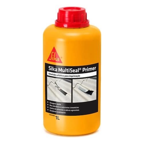 Primer Para Manta Asfáltica Multiseal 1L Sika primer para manta asfáltica