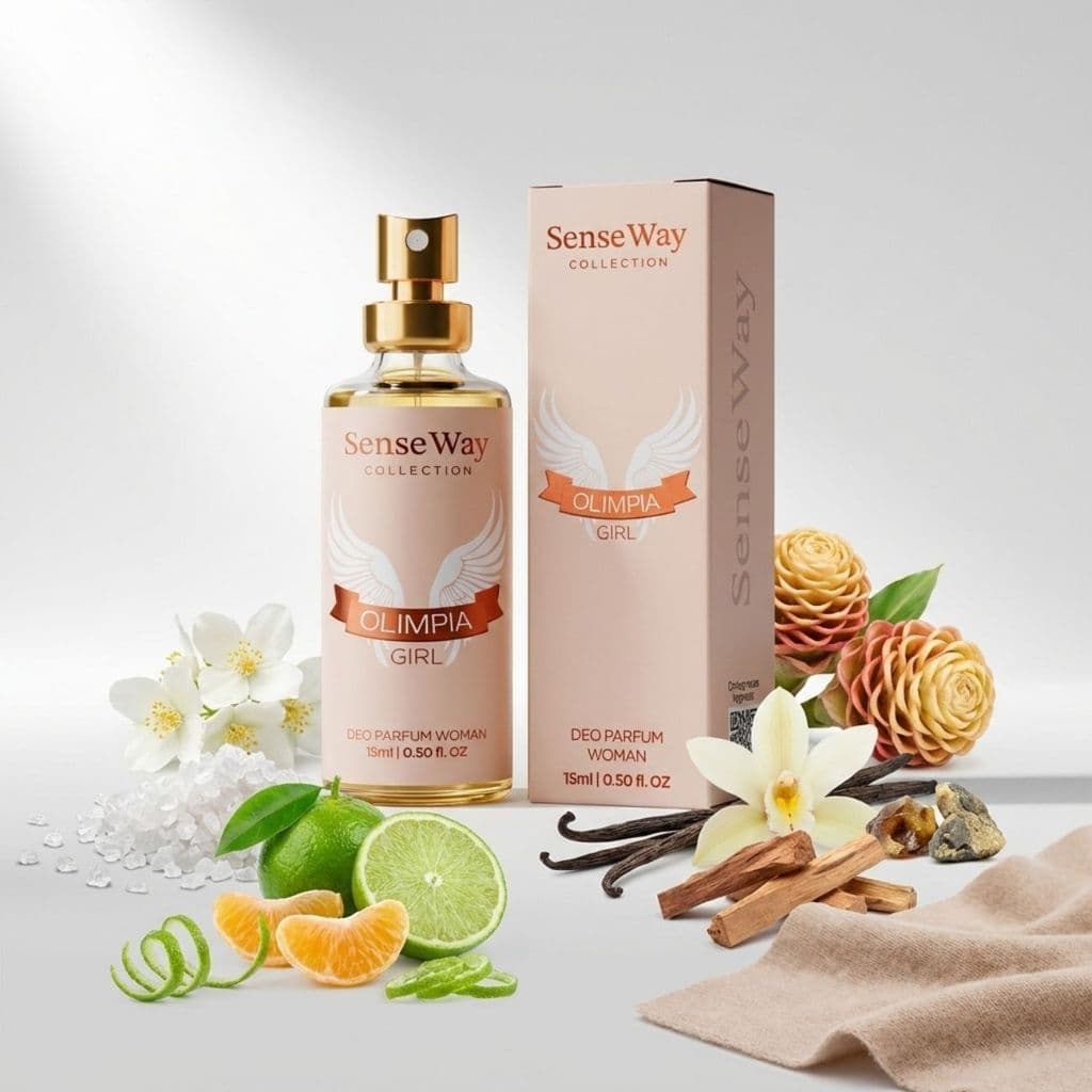 Deo Colônia Perfume Feminino Olimpia Girl 15ml Perfume Oriental Floral