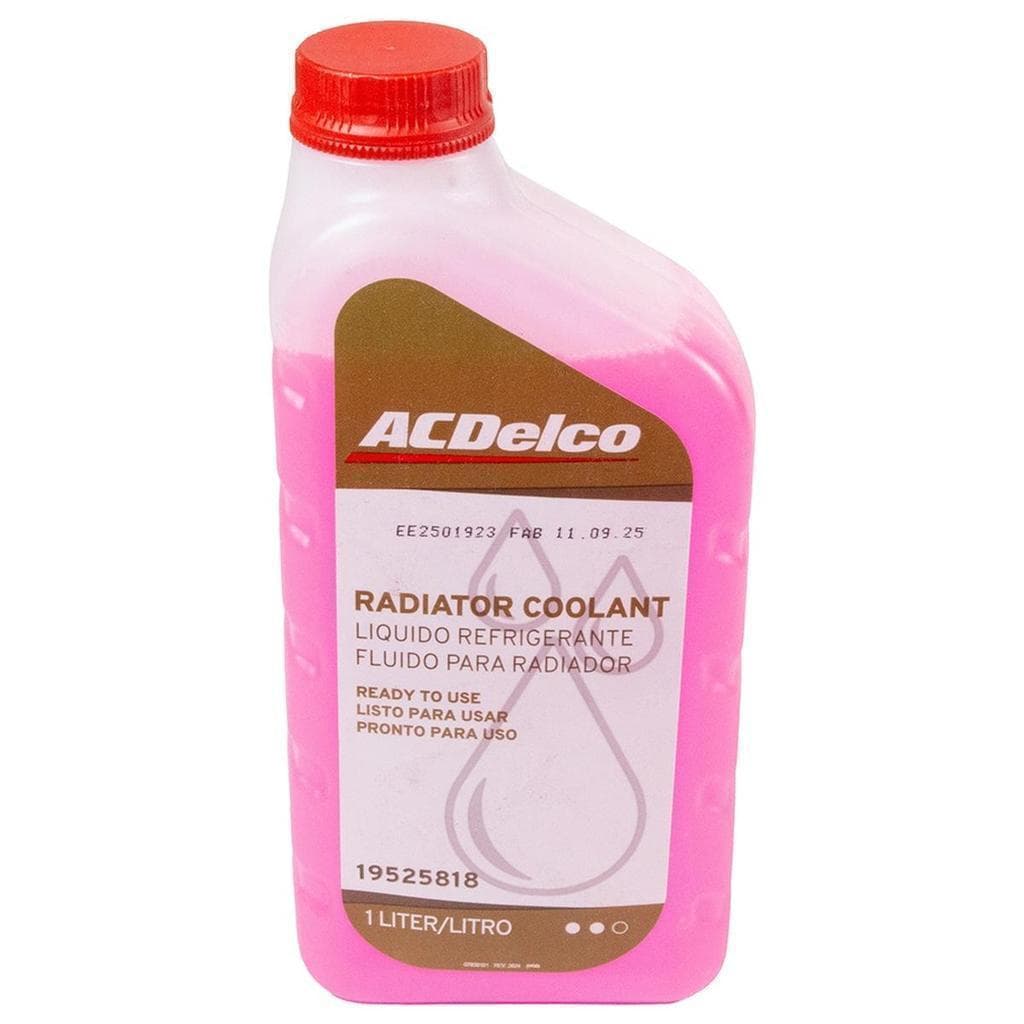 Fluido radiador pronto uso rosa 1L ACDelco 19525818