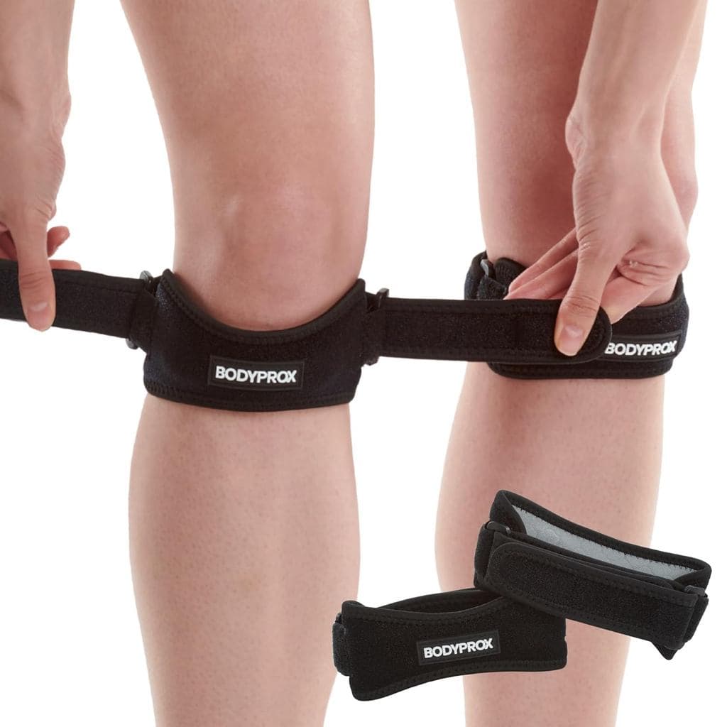 BodyproxCintaParaTendãoPatelar2Packs,SuporteParaJoelhoCaminhada,Futebol,Basquete,Corrida,JoelhoDeSaltador,Tênis,Tendinit