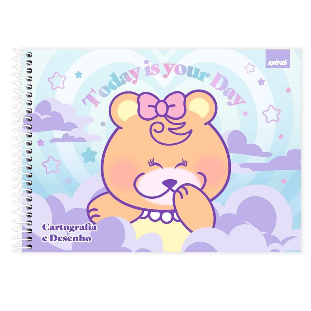 Caderno Cartografia e Desenho C.D. 48fls Pop Pet 2638731