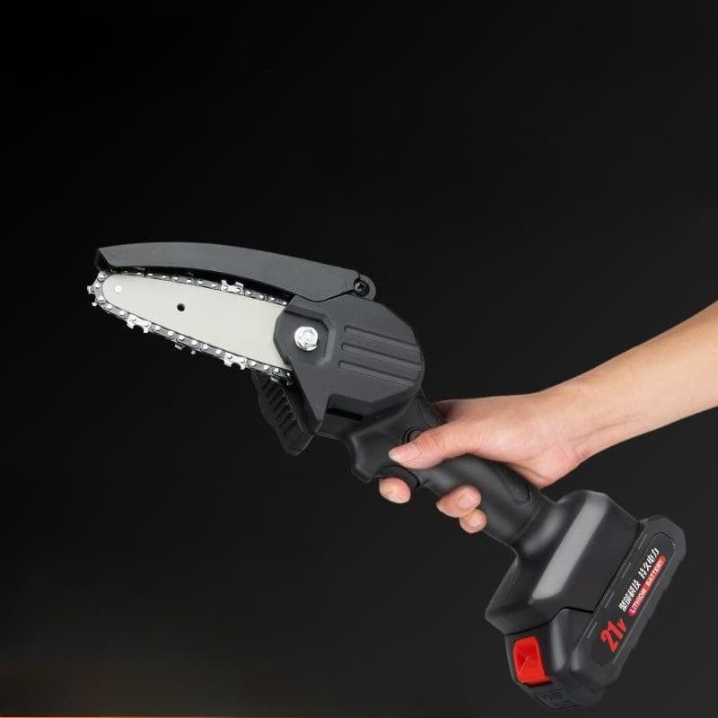 Motosserra elétrica ao ar livre Mini registro jardim serra elétrica 24V dupla tensão 400W