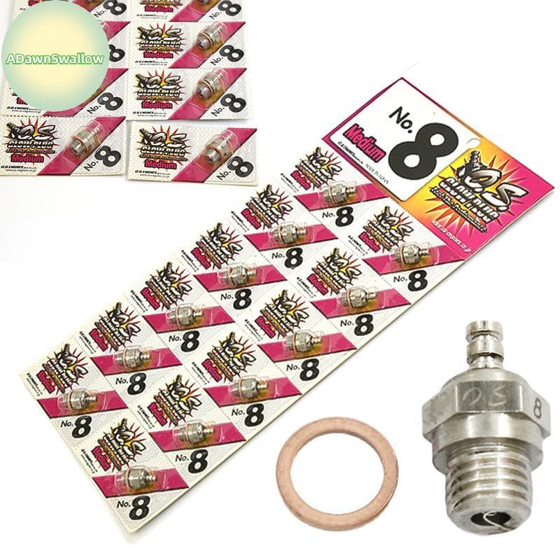 Vela Incandescente Do Motor ADS 2 Tempos OS8 No . 8 OS Velas Incandescentes OS8 Plug N Para BR