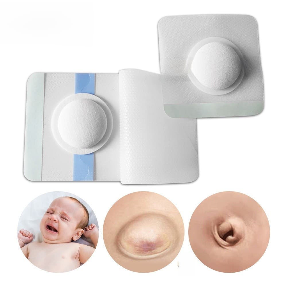 5/10 Peças de Cinta Umbilical para Bebês, Cinta Adesiva para Hérnia, Patches Descartáveis SEGP