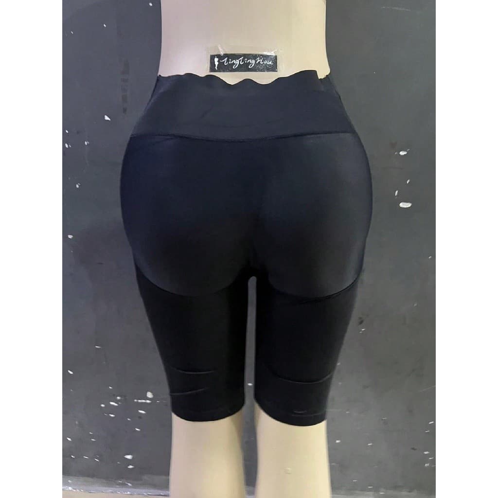 com 1 un  calcinha short com enchimento em espuma bunda bundex