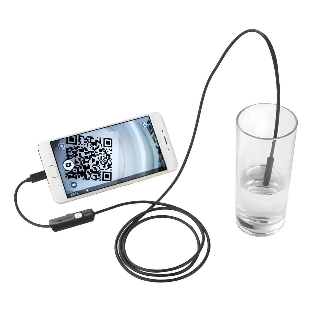 Câmera Sonda Endoscópica Endoscopia 5m Para Pc E Android Oberon