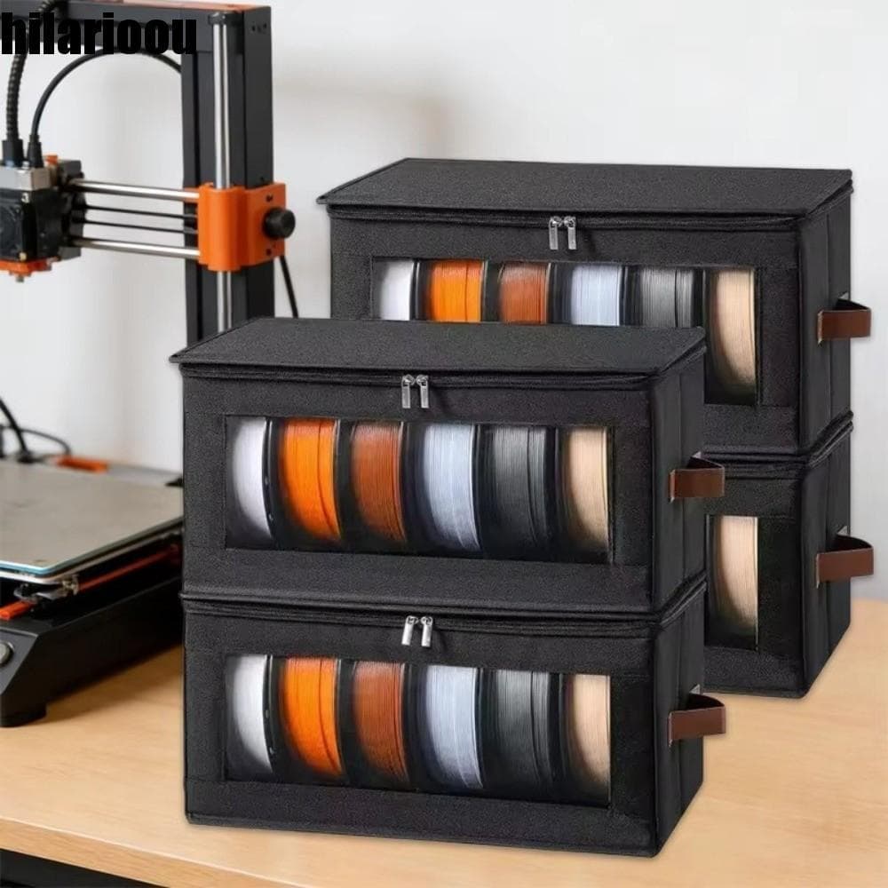 Saco De Armazenamento HILARIOOU , Caixa De Filamento 3D Dobrável Não Tecido , Suporte De Acessórios De Impressão 3D De R