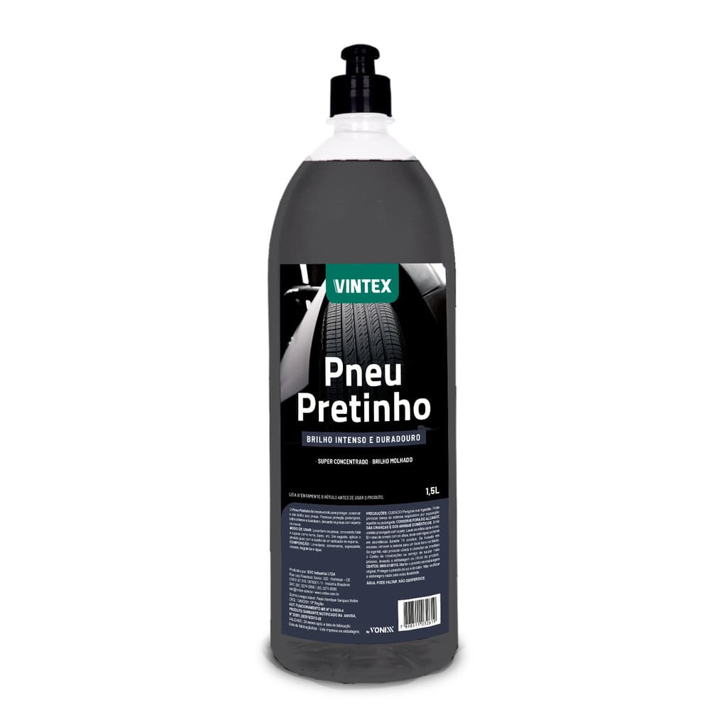 Pneu Pretinho Líquido Brilha Pneus 1,5l Vintex Vonixx