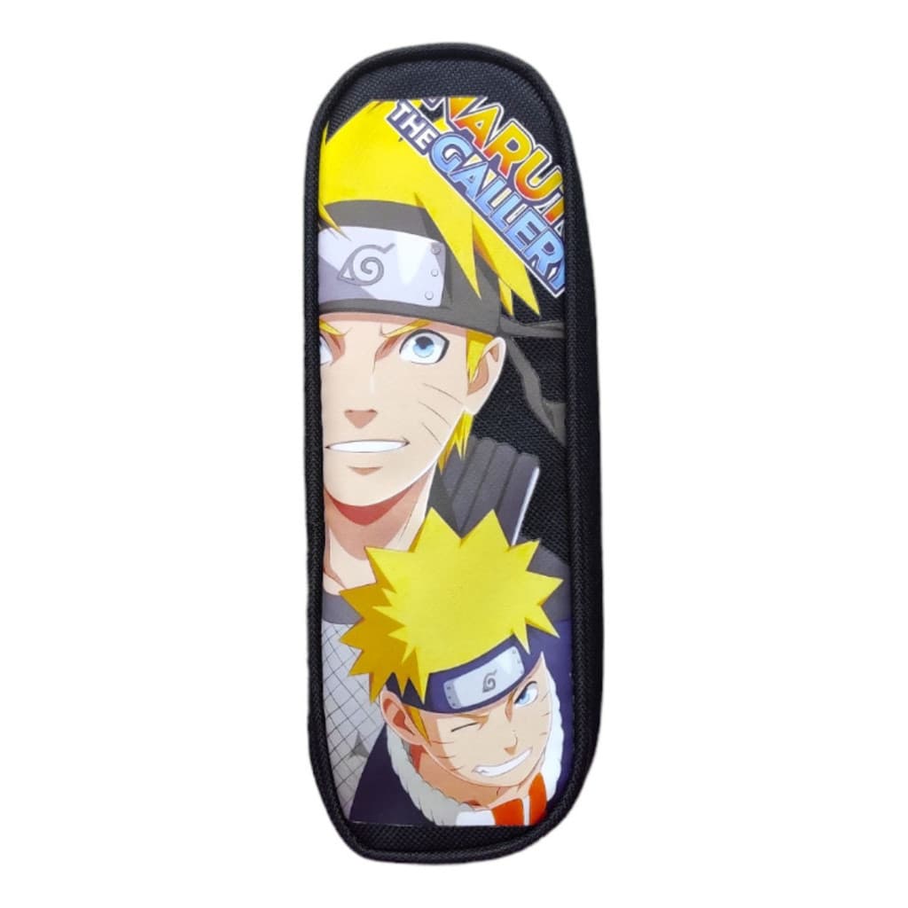 Estojo Escolar Menino Naruto Preto Infantil