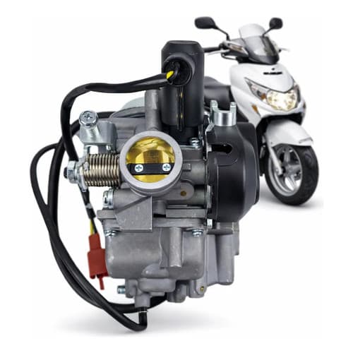 Carburador Burgman 125 Até 2010 Completo Afogador Automático