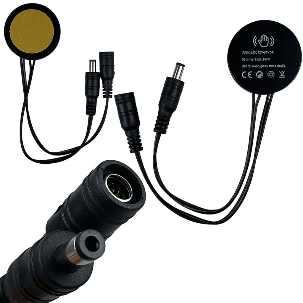 Interruptor Sensor de Toque 5A Touch Dimmer Para Led Madeira
