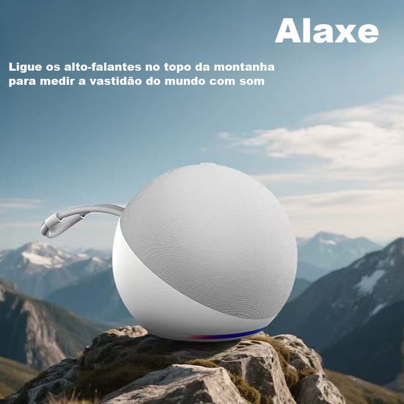 O alto-falante original Alaxe Echo Dot de 5ª geração será enviado no mesmo dia.