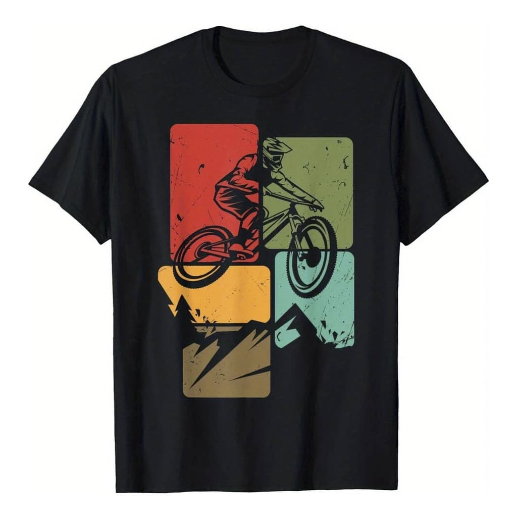 Camiseta Masculina Mountain Bike Ciclismo Algodao Premium