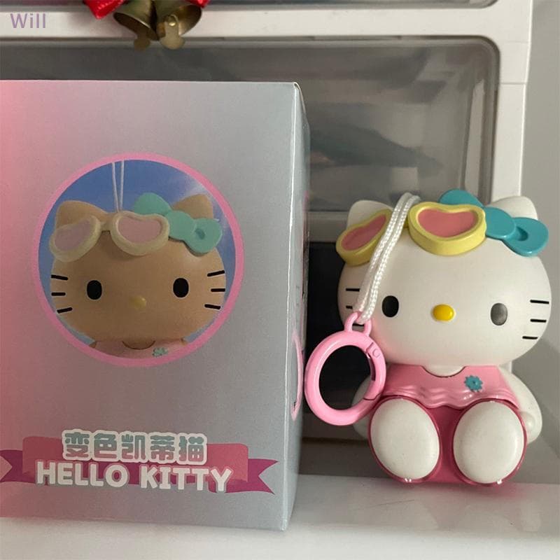 Sanrio Hello Kitty Boneca Chaveiro Dos Desenhos Animados Kt Gato Plástico Pingente Saco Decoração Ornamentos Brinquedos