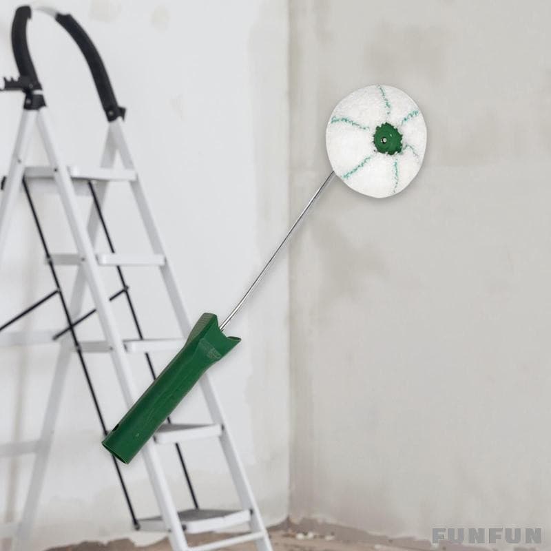 [Funfun] Rolo De Pintura De Canto , Materiais , Ferramenta De Pincel Leve E Prática Com Alça Ergonômica Para Decoração D