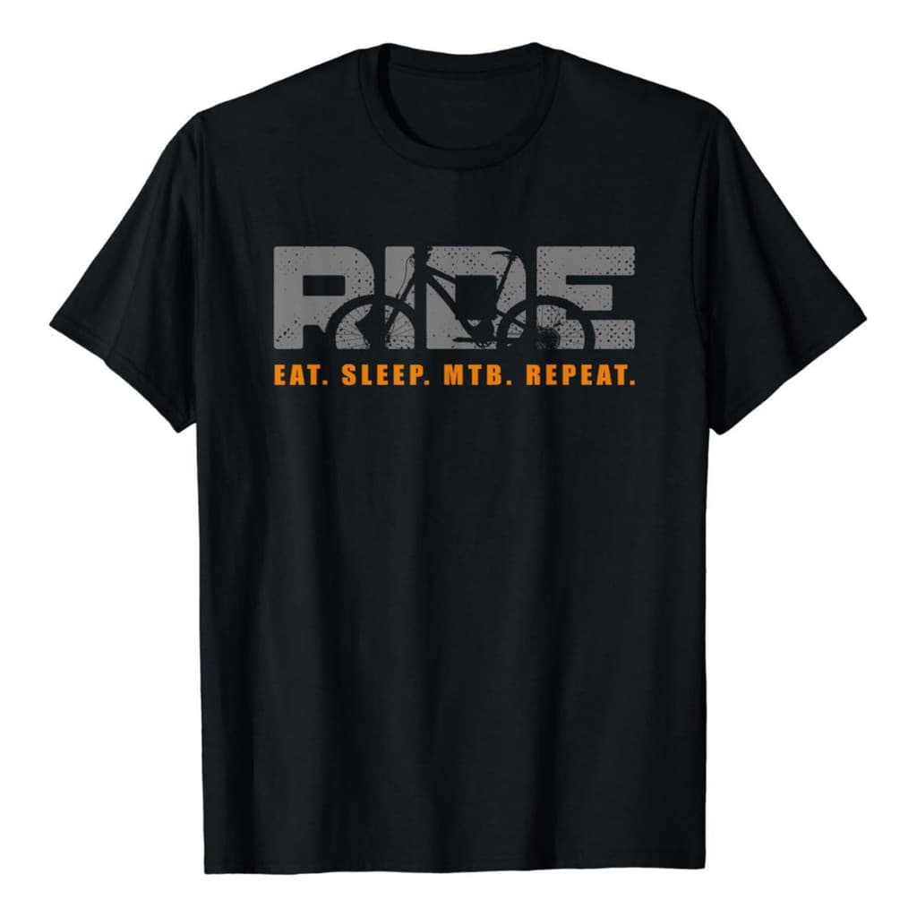 Camiseta Bicicleta Ciclismo Pedalar Comer Dormir Algodão