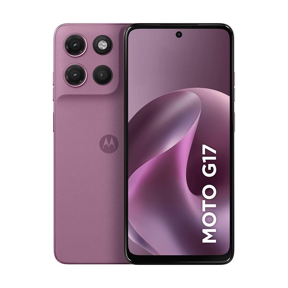 Smartphone Moto G17, 256GB, Tela 6.7", Câmera Traseira 50MP + 5MP, Rosa, MOTOROLA  MOTOROLA
