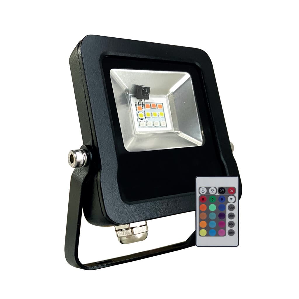 Kit 1, 2 , 3 Refletor 30w Led projetor Holofote ip66 Bivolt 110/220V RGB A Prova D'água