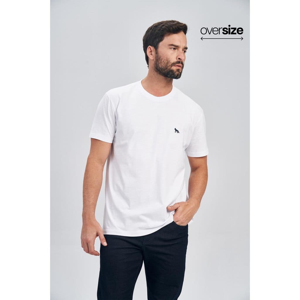Camiseta New Basic Masculina Oversize Acostamento