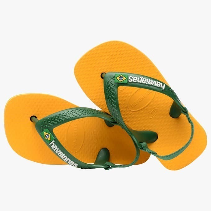 Chinelo Infantil Havaianas New Baby Brasil Copa 2026