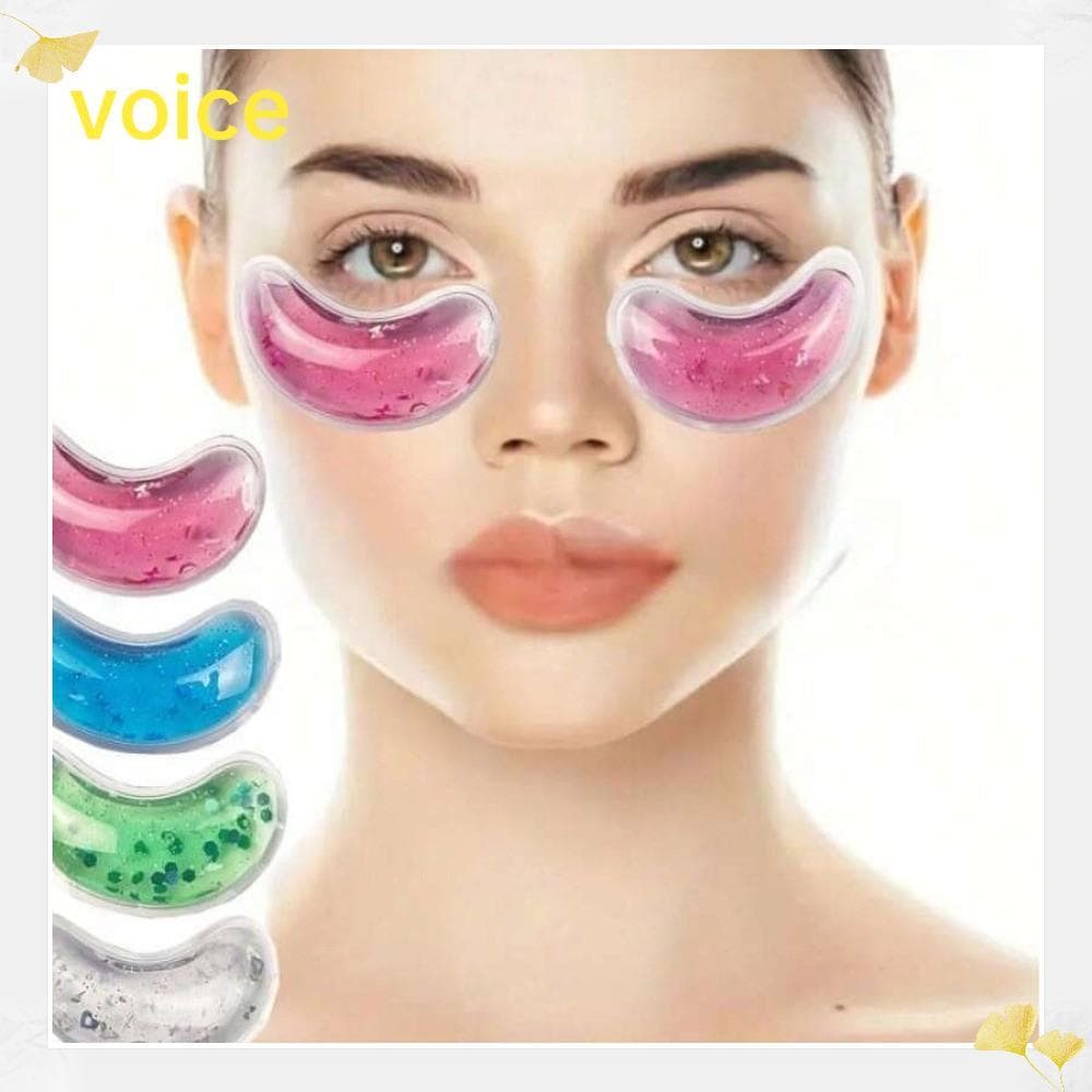Patches Para Os Olhos VOICE , Almofada Reutilizável Com Sensação De Gelo , Compressa Quente E Fria Em Gel