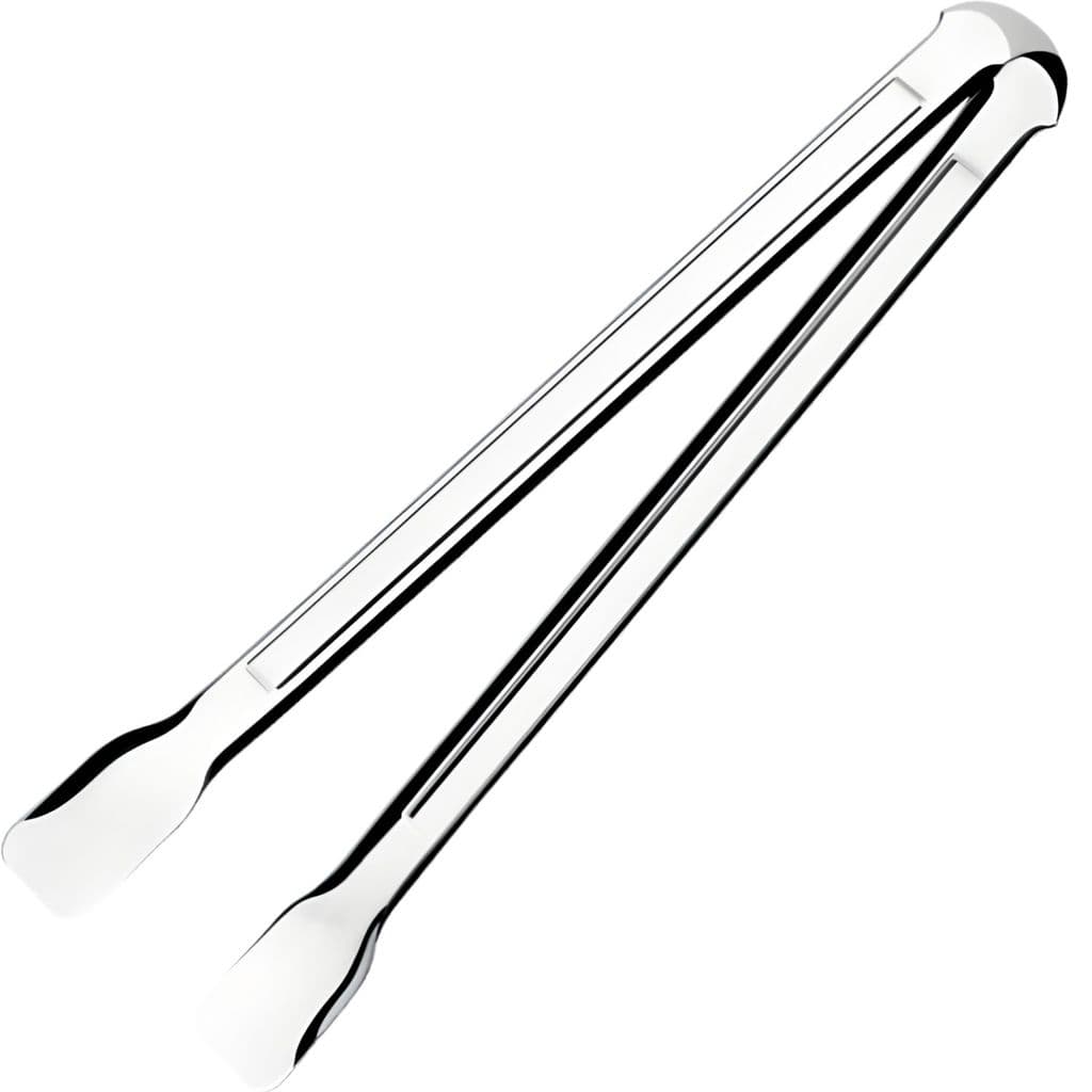 Pegador Universal Multiuso Inox Arienzo Pinça Brinox 28cm Pegar Gelo Carne Buffet Servir Churrasco Churrascaria