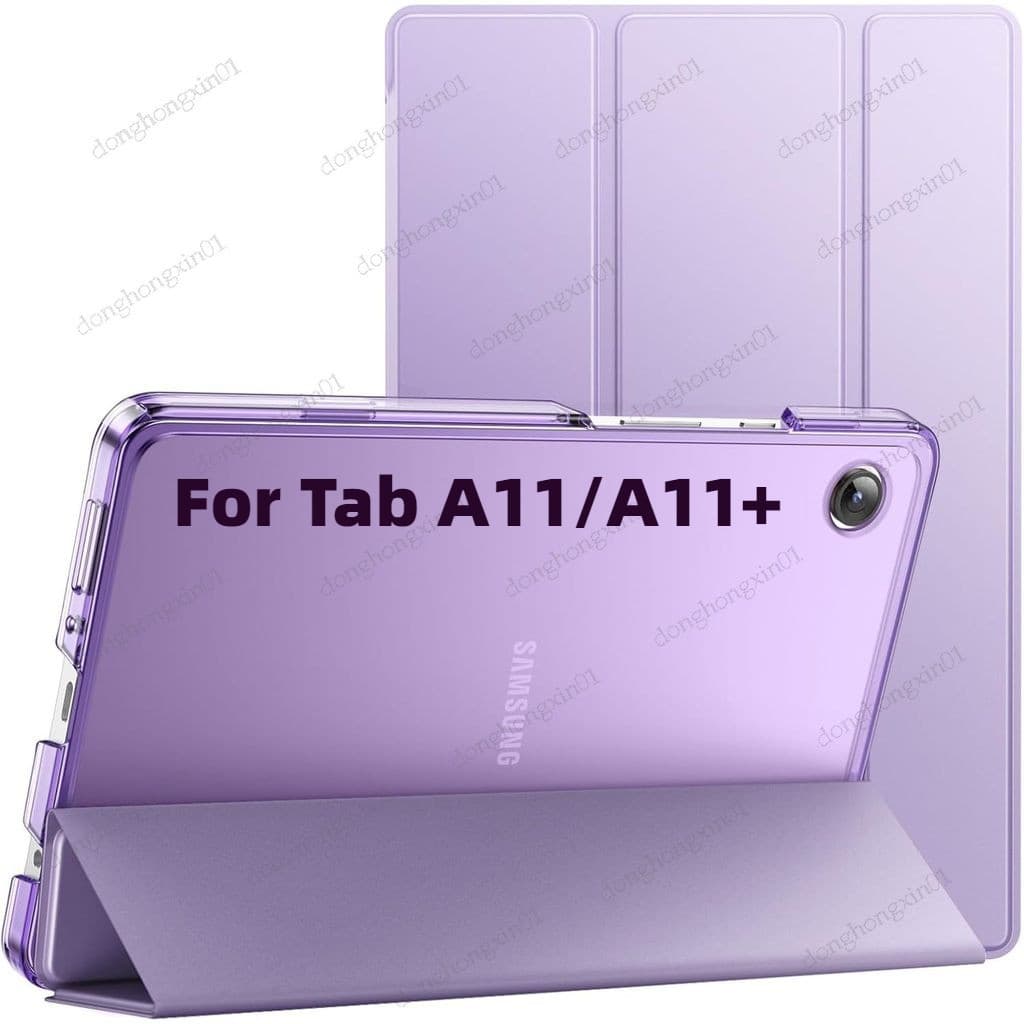 Capa Para Samsung Galaxy Tab A11 Plus 11 Polegadas A11 + A11 8.7 2025 X130 X133 X135 A9 8.7 2023 Slim Translúcido Trasei