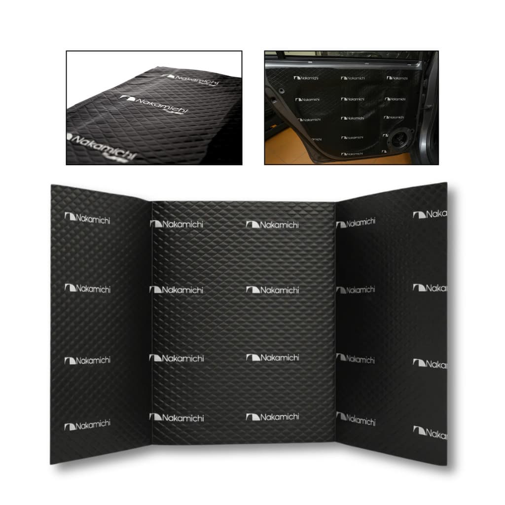 Manta Tratamento Acústica Som Automotivo Qualidade Nakamichi Profissional Alúminizada